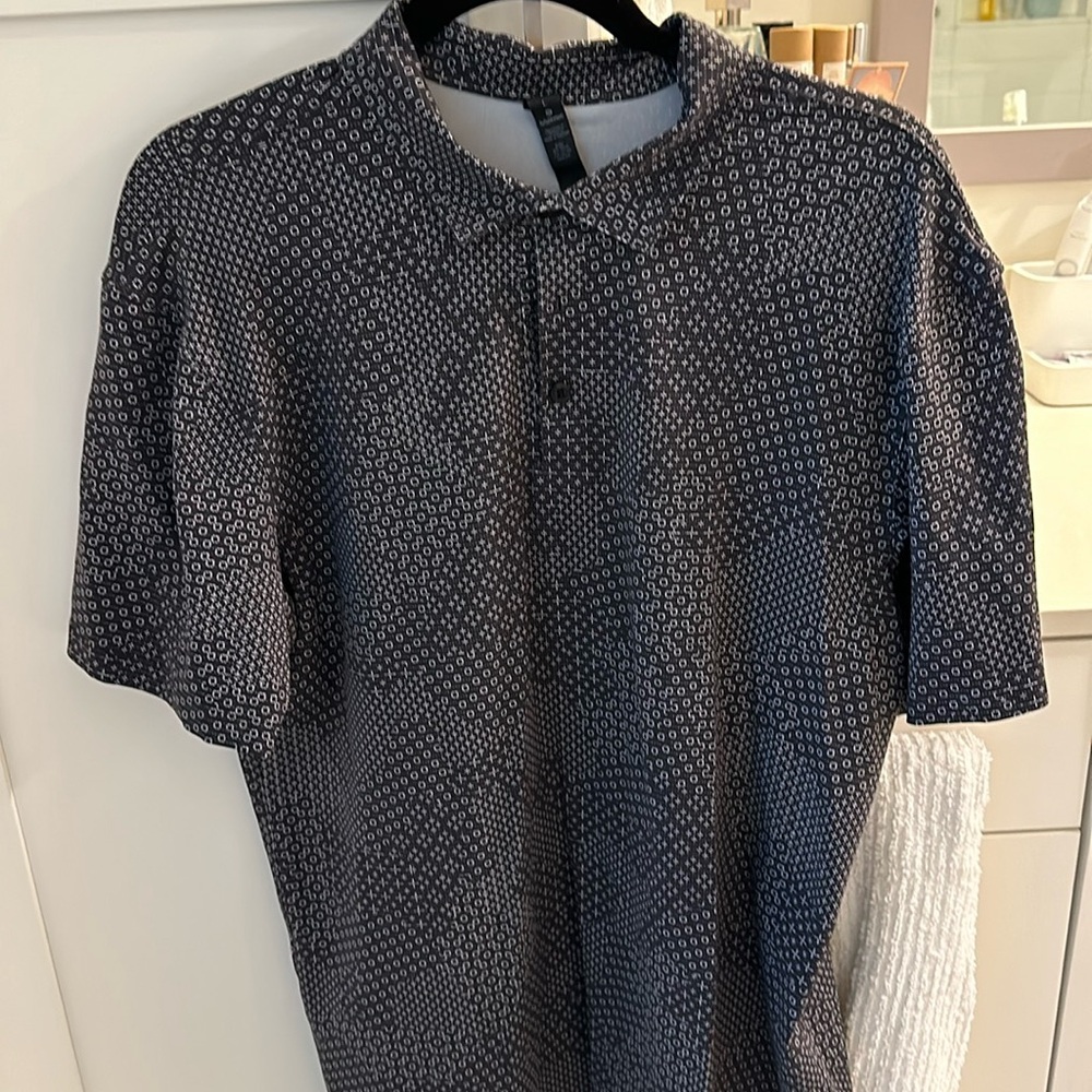 Lululemon Black Polo